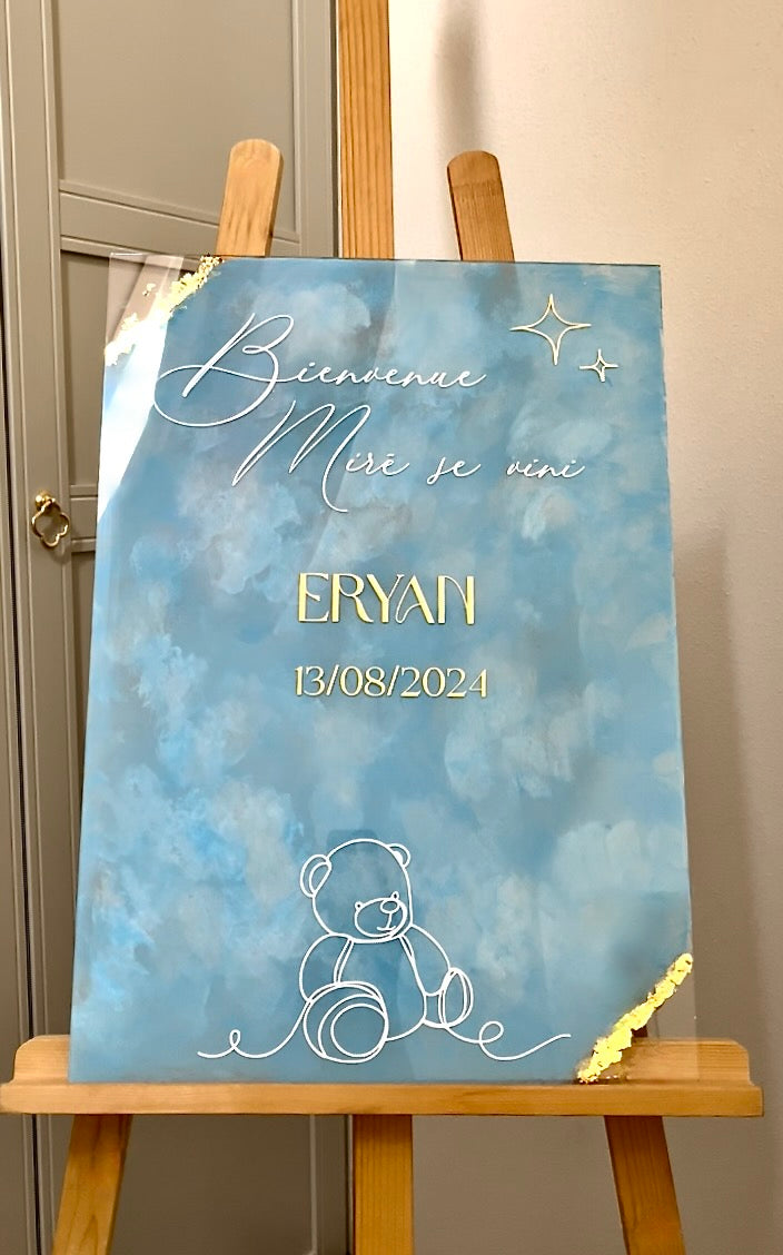 Panneau Bienvenue Baby