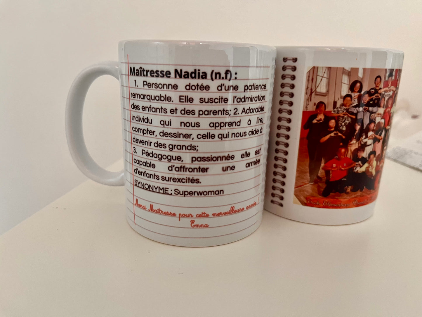 Mug "Maîtresse dictionnaire"