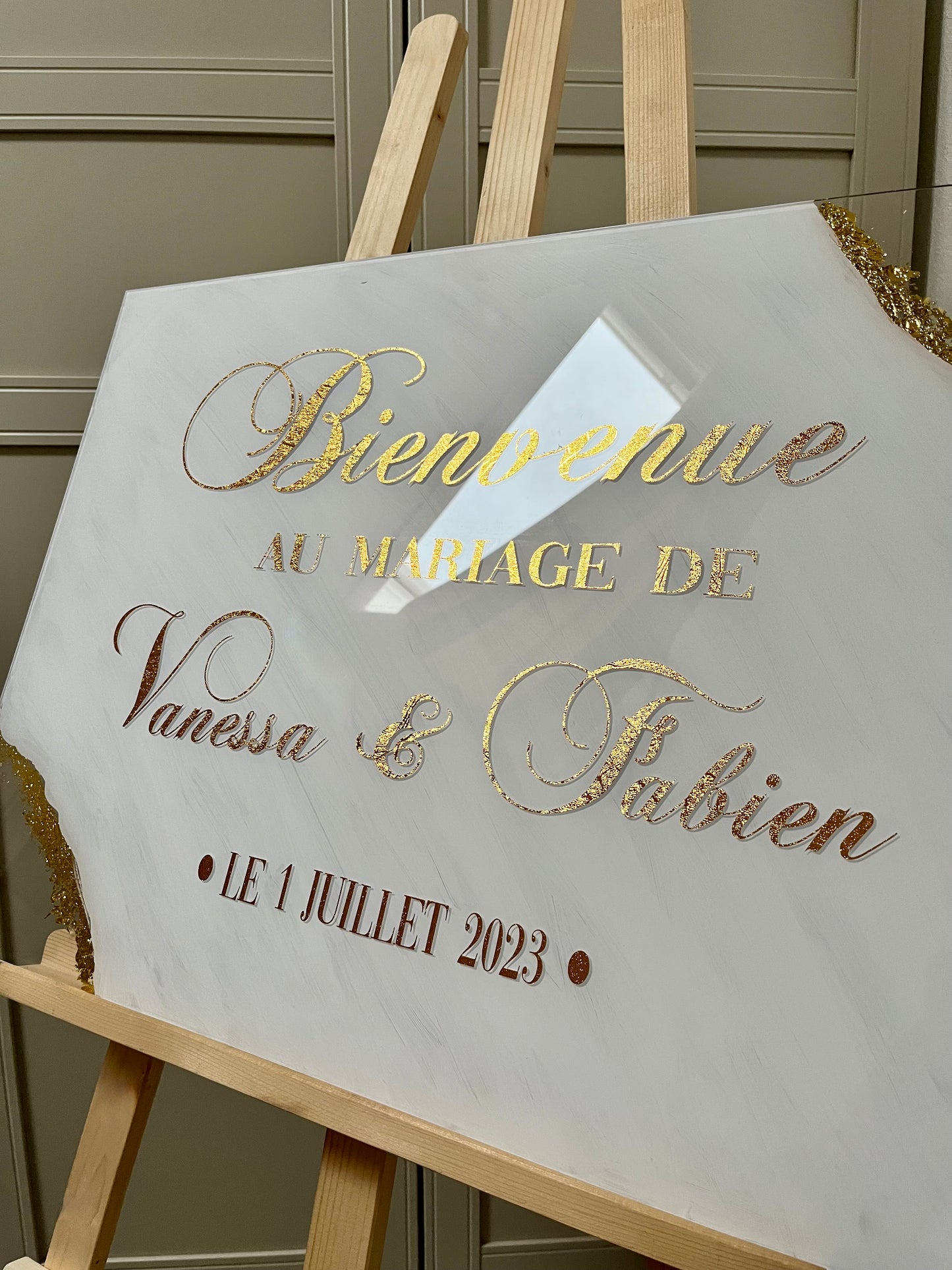 Panneau de bienvenue