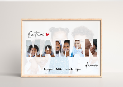 Affiche " MAMAN"