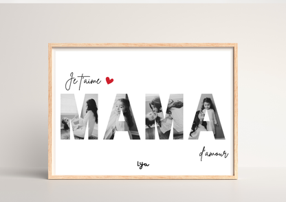 Affiche " MAMAN"