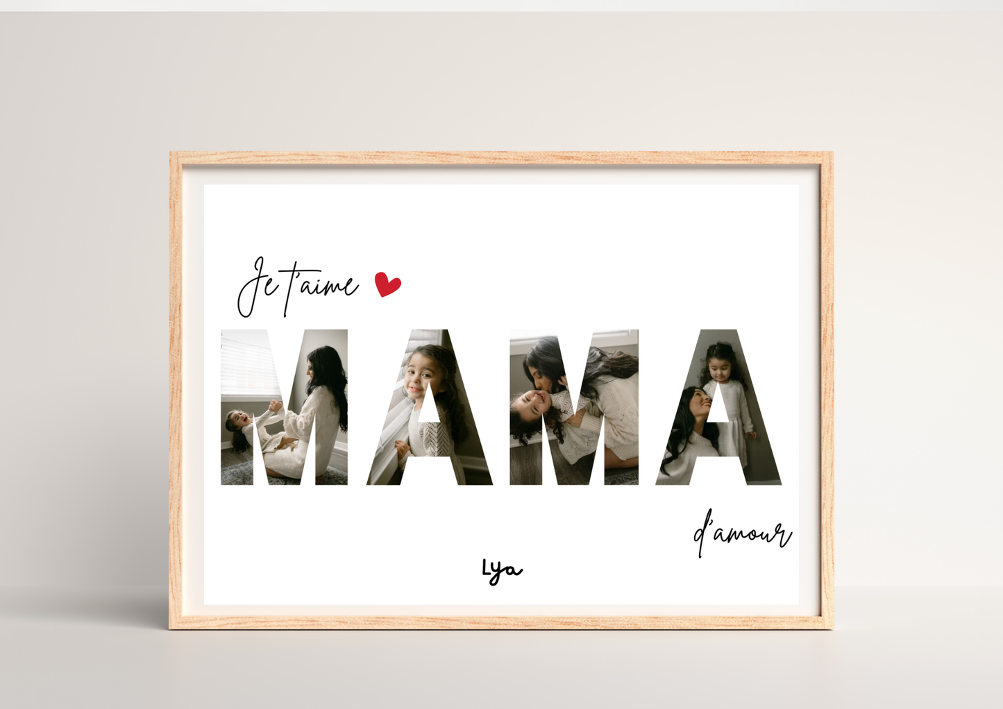 Affiche " MAMAN"