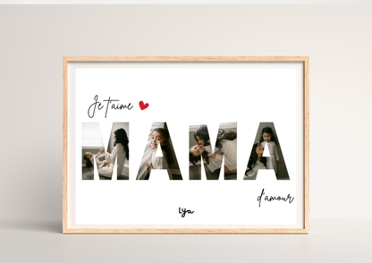 Affiche " MAMAN"