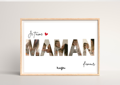 Affiche " MAMAN"