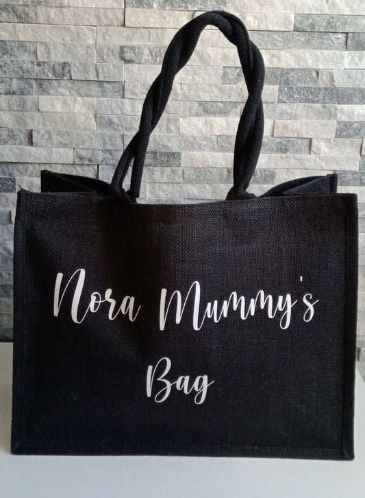 Sac en jute "...Mummy's Bag"