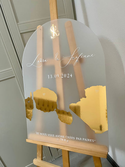 Panneau "d'ici et d'ailleurs"