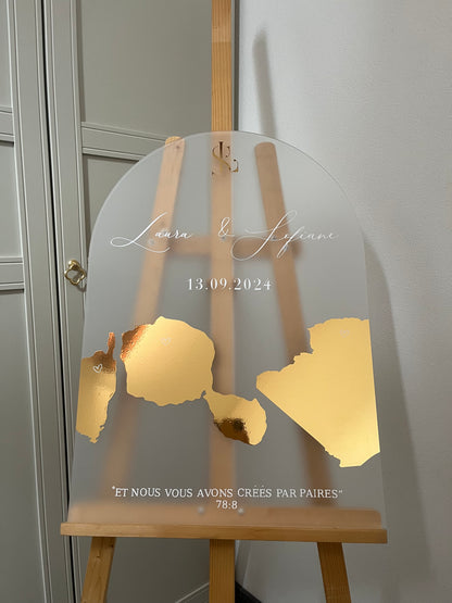 Panneau "d'ici et d'ailleurs"