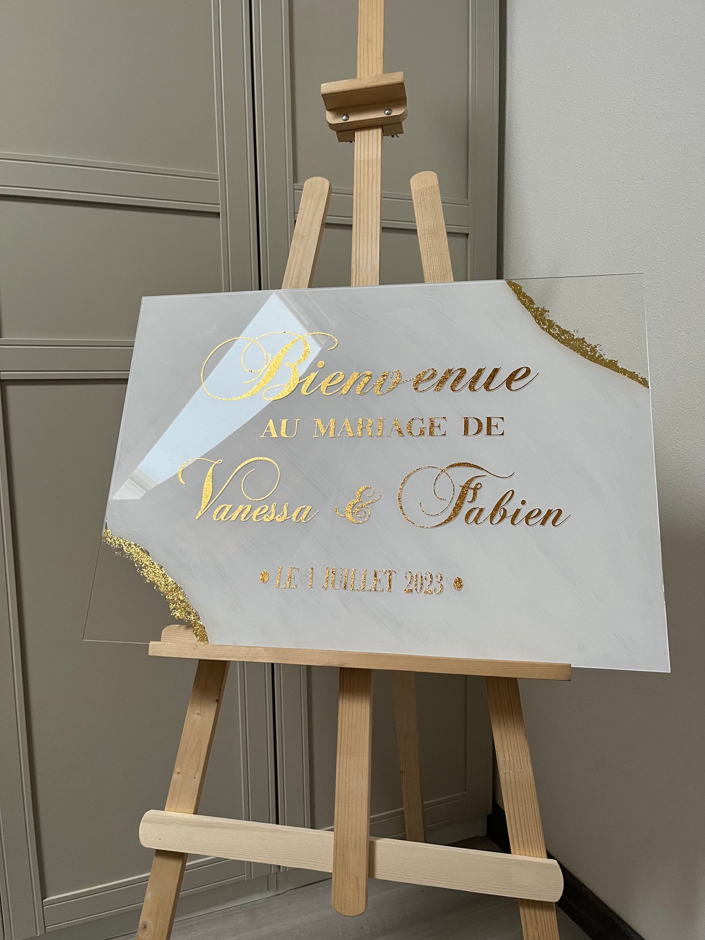 Panneau de bienvenue