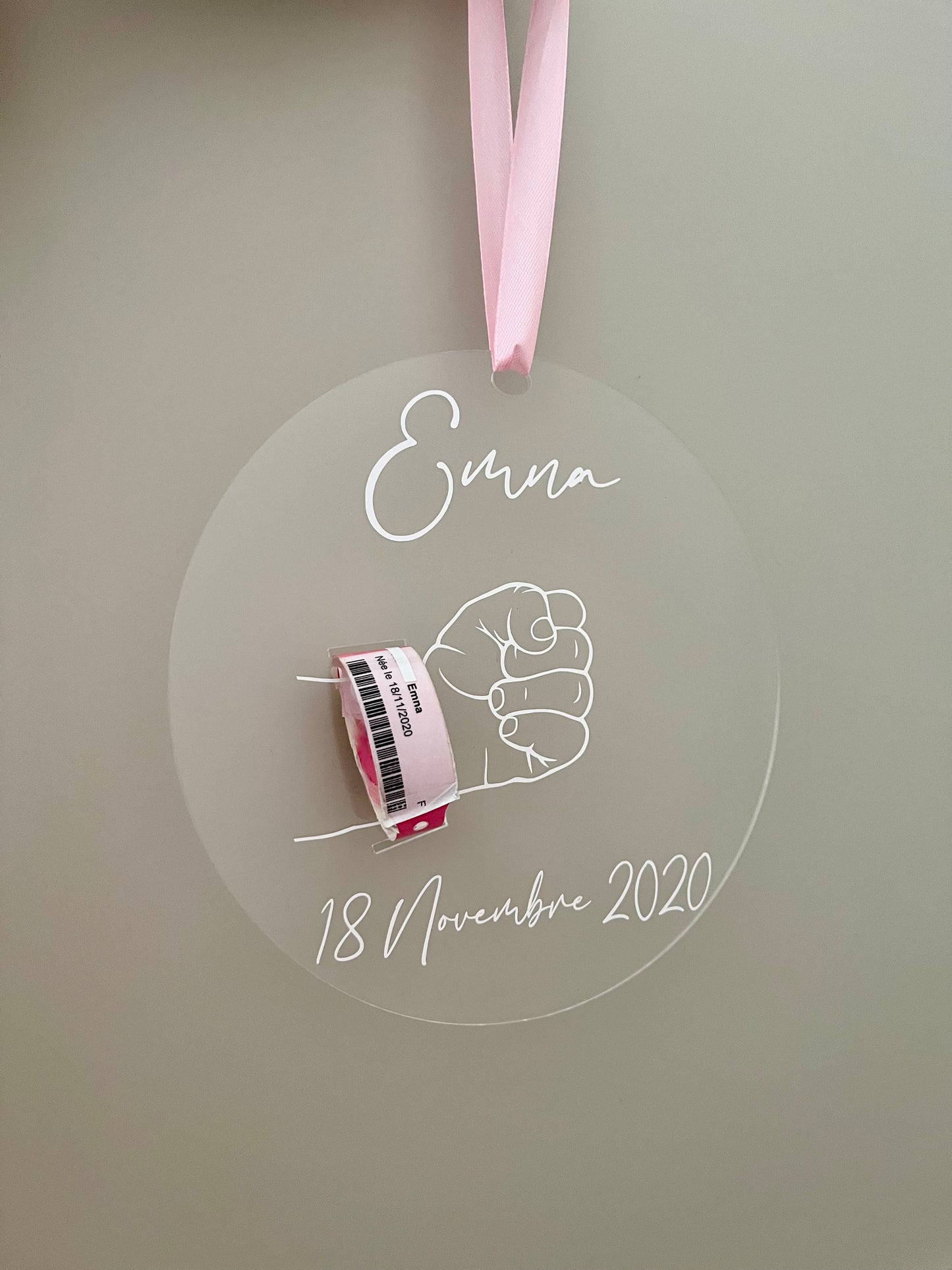 Support Bracelet de naissance