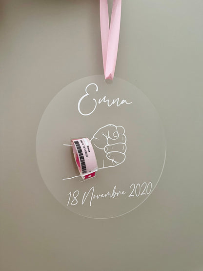 Support Bracelet de naissance