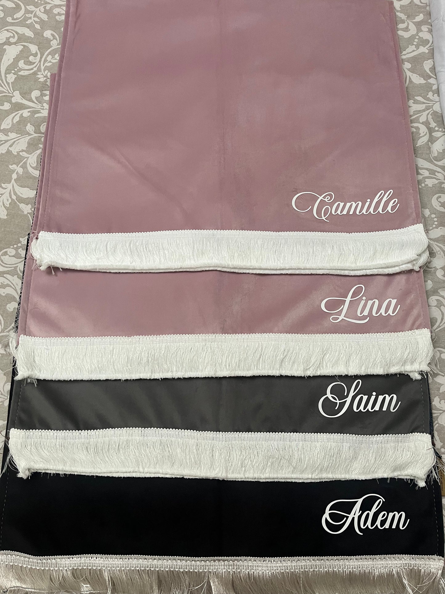 Tapis de prière premium - Touché velours