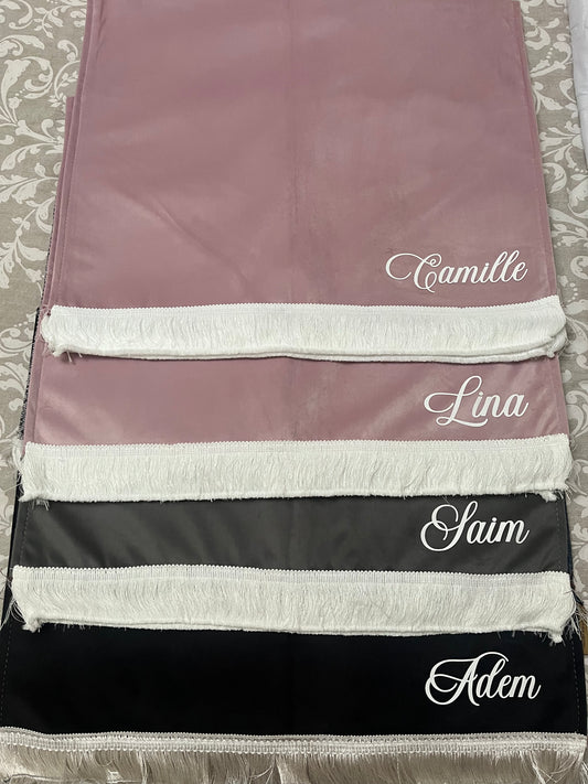 Tapis de prière premium - Touché velours