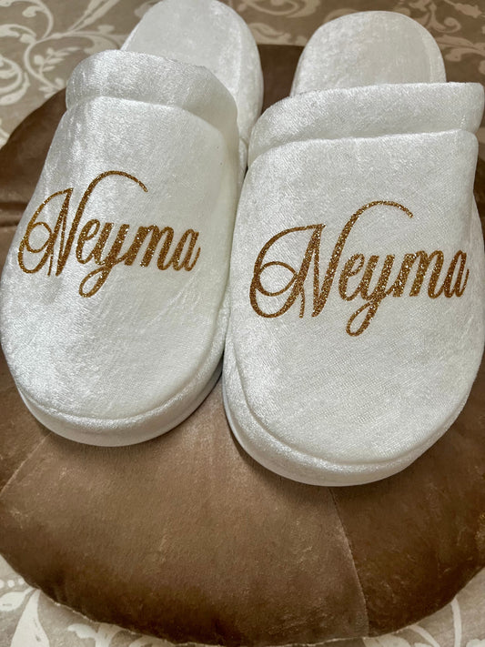 Chaussons personnalisés