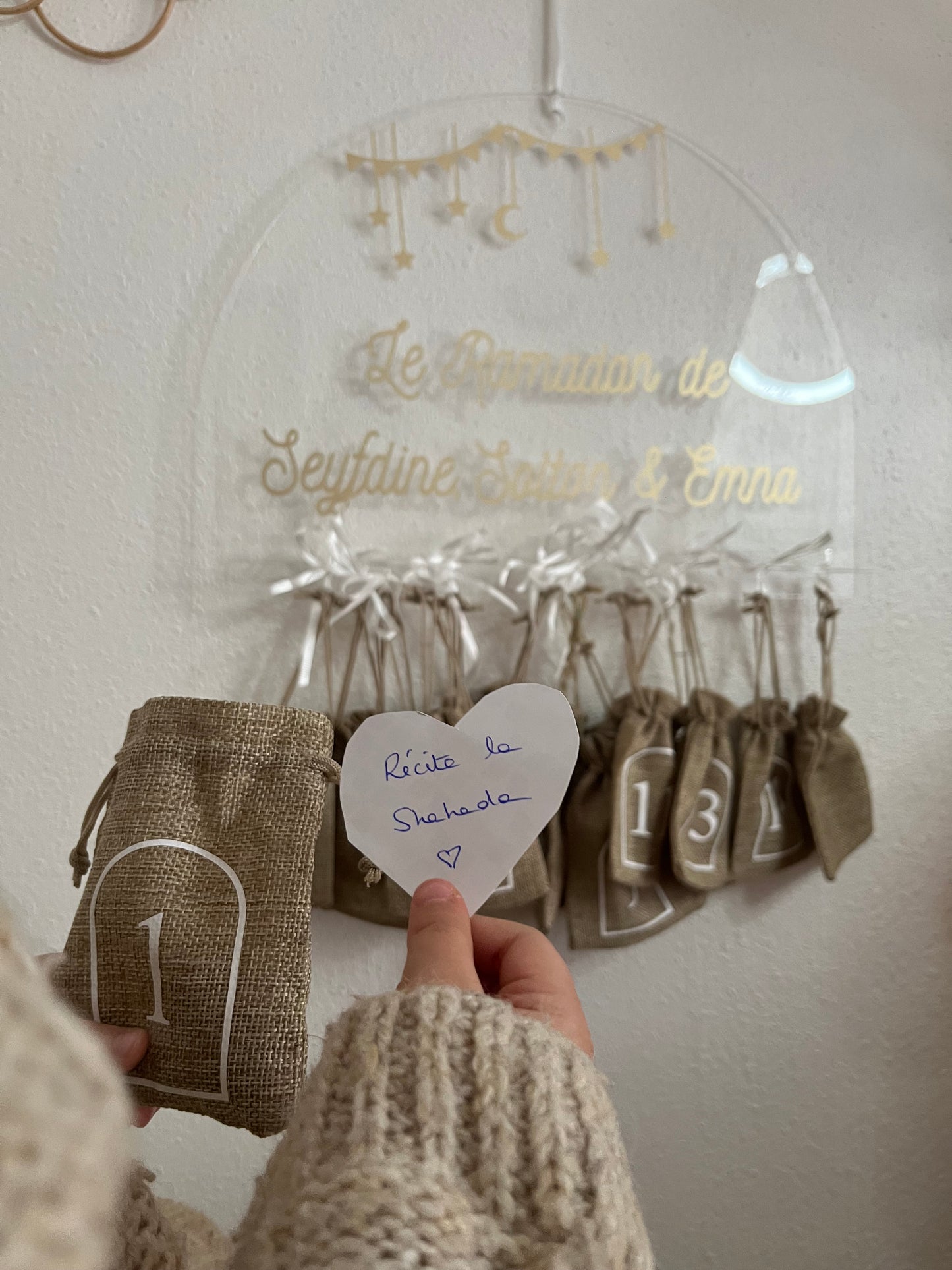 Calendrier Enfant Ramadan