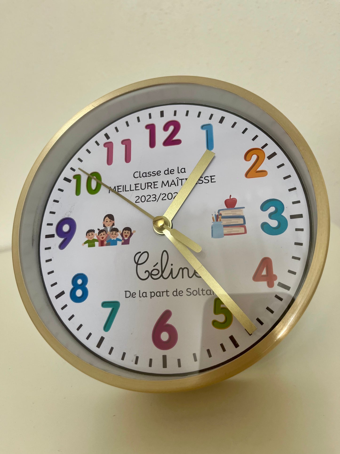 Horloge Maîtresse/Maître/Atsem