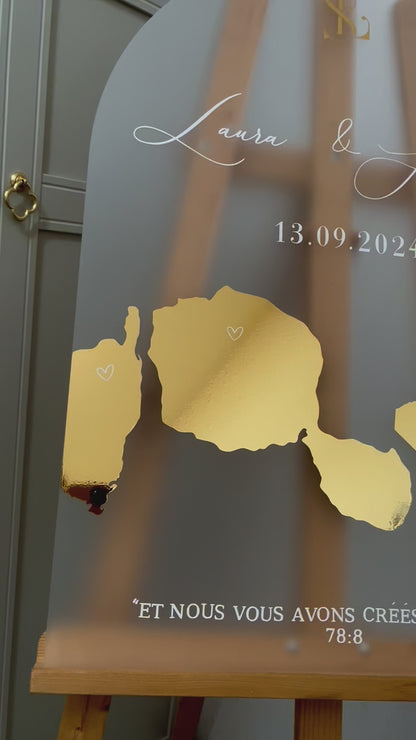 Panneau "d'ici et d'ailleurs"